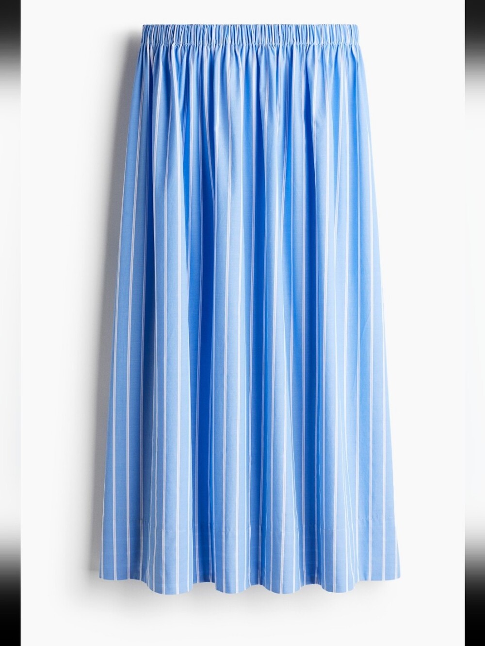 H & M Cotton Midi Skirt Size M